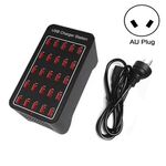 150W 25 Porte USB Fast Charger Station Caricabatterie Smart, AC 110-240V, Dimensione tappa: Plug AU