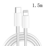 XJ-61 12W USB-C / Type-C a 8 Pin PD Cavo di ricarica rapido, lunghezza del cavo: 1,5 m