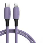 Enkay Hat-Prince Enk-CB209 PD 20W 3a Type-C a 8 PIN Sync Data Sync Cavo di ricarica rapido, lunghezza del cavo: 1,2 m (viola)
