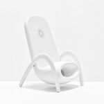 Caricabatterie wireless WC001 Magnaphon per iPhone e altri telefoni Android (bianco)