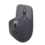 Mouse wireless Rapoo a tripla modalità, ergonomico, per desktop, laptop, ufficio, colore: MT760 nero