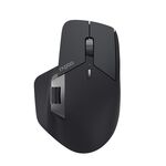 Mouse wireless Rapoo a tripla modalità, ergonomico, per desktop, laptop, ufficio, colore: MT760mini, nero