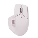 Mouse wireless Rapoo a tripla modalità, ergonomico, per desktop, laptop, ufficio, colore: MT760mini rosa