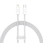 BASEUS CALD000002 serie dinamica 20W USB-C / TYPE-C a 8 PIN Cavo di ricarica veloce Cavo di ricarica, lunghezza del cavo: 1m (bianco)
