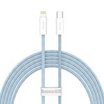 Baseus CALD000103 Dynamic Series 20W USB-C / Type-C a 8 Pin Cavo dati di ricarica veloce, lunghezza del cavo: 2m (blu)