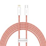 Baseus CALD000107 Serie Dynamic 20W USB-C / Type-C a 8 PIN Cavo di ricarica veloce Cavo di ricarica, lunghezza del cavo: 2m (arancione)