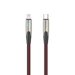 AWEI CL-119L TYPE-C / USB-C a 8 pin Cavo di ricarica rapida intrecciata in nylon, lunghezza: 1M (nero)