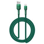 Cavo di ricarica USB da 8 pin 5A Bellezza, lunghezza del cavo: 1 m (verde)