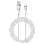 Cavo di ricarica USB da 8 pin 5A Bellezza, lunghezza del cavo: 1 m (bianco)