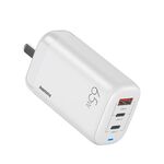REMAX RP-U55 Territory Series 65W USB + doppia interfaccia USB-C / Type-C Caricabatterie rapido, specifica: spina CN (bianca)