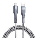 DUZZONA A1 PD 20W Type-C a 8 pin Cavo dati a ricarica rapida, lunghezza: 1 m (grigio)