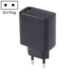 Caricatore USB LZ-1130 QC 3.0, Tipo di spina: Spina UE (nera)