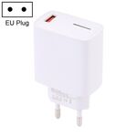 Caricatore USB LZ-1130 QC 3.0, Tipo di spina: Spina UE (bianca)