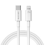 WEKOME WDC-168 Serie originale PD 20W USB-C / Tipo-C a 8 pin Cavo dati a ricarica rapida Lunghezza: 1 m