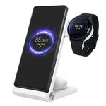 Caricabatterie wireless NILLKIN 3 in 1 con caricatore per orologio Xiaomi S1 Pro, tipo di spina: spina europea (bianca)