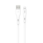 TOTU BL-017 Skin Sense Series Cavo dati in silicone da USB a 8 pin, lunghezza: 2 m (bianco)