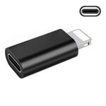 Enkay Hat-Prince HC-6 Mini ABS USB-C / Type-C da 3.1 a 8 pin Adattatore del connettore porta (nero)
