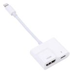 Convertitore AV digitale da 8 pin a HDMI (bianco)