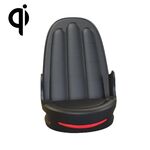 V8 15W Supporto per caricabatterie wireless con ventosa magnetica per telefono da divano a cinque dita (nero)