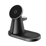 Y05 3 in 1 15W Caricabatterie wireless telescopico per telefoni cellulari / Apple Orologi / AirPods