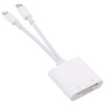 NK-101Y ST PRO 8 PIN + USB-C / TYPE-C a SD / TF Adattatore per fotocamera scheda