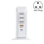 PD-36W PD3.0 + QC3.0 Porta USB Cellulare Caricatore a vela Caricatore a vela Multi Port BOTCHINT, spina britannica