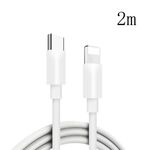 2m PD20W USB-C / Type-C a 8 Pin PD Cavo di sincronizzazione rapido di ricarica rapida per iPhone 13/12 Series