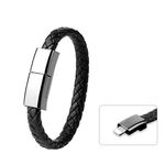 Cavo dati del braccialetto USB a 8 pin XJ-73 da 20 cm a 8 pin (nero)