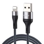 Enkay ENK-CB118 1M USB da 3.0 a 8 pin 3A Cavo dati di sincronizzazione rapida (grigio)
