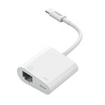 ENKAY Hat-Prince 2 in 1 Tipo-C Maschio a Femmina Tipo-C + Adattatore di rete LAN Ethernet RJ45