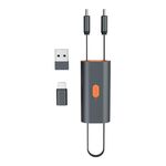 4 in 1 Cavo di ricarica rapido retrattile in funzione con funzione adattatore OTG