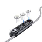 20 PCS Magnetic Aspiring Tip Storage Portable Anti-Loss Cable Manager (nero)