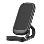 Caricabatterie wireless Desktop multifunzionale Z01 15W con funzione stand, spec: MCU (nero)