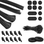 Tubo di rete: 126 in 1 set di combinazioni di avvitanti organizzatore di organizzatore dati desktop