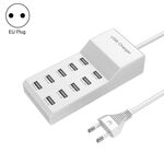 USB Caricatore multi-porto cellulare Carica rapida Adattatore VELOCE UNIVERSAL 10 Plug eu