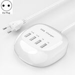 USB Caricatore multi-porto cellulare Carica rapida Adattatore VELOCE UNIVERSAL 4 Plug eu