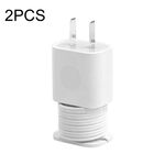 Per iPhone 11/12 18W/20W Adattatore di alimentazione 2 pezzi Custodia protettiva Cover Data Cable Organizer (trasparente)