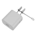 Per la custodia protettiva in silicone per caricabatterie Apple Series 18W e 20W AC01 (grigio)