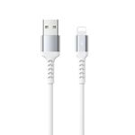 REMAX RC-C008 Cavo dati morbido anti-rottura da USB a 8 pin 2.4A TPE, lunghezza 1 m (bianco)