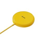 WK WP-U166 Caricabatterie wireless magnetico da 15 W (giallo)