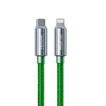 WK WDC-205 PD 20W USB-C/Type-C a 8 pin Cavo dati di ricarica super veloce, lunghezza: 1 m (verde)