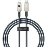 Baseus Unbreakable Series 20W Type-C a 8 pin Cavo dati di ricarica rapida, lunghezza: 1 m (bianco)