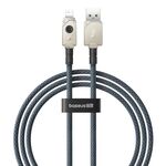 Cavo dati Baseus Unbreakable Series 2.4A USB a 8 pin per ricarica rapida, lunghezza: 1 m (bianco)
