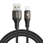 JOYRO0M SA25-AL3 3A Cavo dati da USB a 8 pin per ricarica rapida, lunghezza: 2 m (nero)