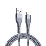 Cavo dati di ricarica da USB a 8 pin DUZZONA A7 da 2,4 A, lunghezza: 2 m