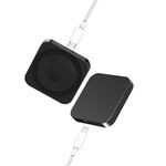 Per iPhone/AirPods/iWatch Serie Caricabatterie wireless portatile 3 in 1 (nero)