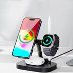 ROCK W52 Supporto per caricabatterie wireless pieghevole multifunzionale 4 in 1