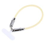 Cavo dati USB-C / Type-C a 8 pin Cordino corto anti-smarrimento del telefono, lunghezza: 30 cm (treccia gialla)