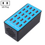 Stazione di ricarica WLX-A5+ 100W 20 porte USB Caricatore intelligente assegnato automaticamente con indicatore LED di alimentazione, spina americana
