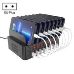 YFY-A55 Stazione di ricarica intelligente da 150 W, 16 porte USB, con supporto per telefono e tablet